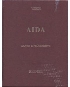 Aida - Riduzione per canto e pianoforte con copertina rigida